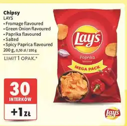 Intermarche Chipsy spicy paprika Lay's oferta