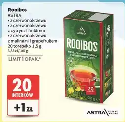 Intermarche Herbata malina z grapefruitem Astra Rooibos oferta