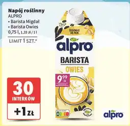 Intermarche Napój migdałowy barista Alpro oferta