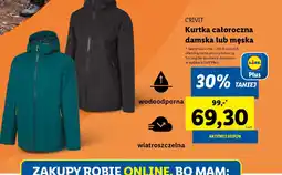Lidl Kurtka całoroczna damska lub męska Crivit oferta