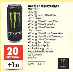 Intermarche Napój energetyczny Monster Energy Pacific Punch oferta
