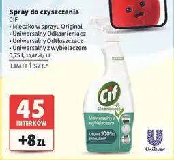 Intermarche Spray wybielający Cif Power & Shine oferta