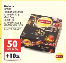 Intermarche Herbata Lipton Daring English Breakfast oferta