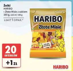 Intermarche Żelki Haribo Złote Misie oferta