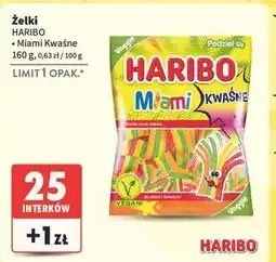 Intermarche Żelki Haribo Miami oferta