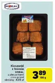 Carrefour Kieszonki z łososia Superfish oferta