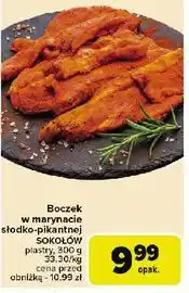 Carrefour Boczek grillowy w marynacie słodko-pikantnej Sokołów Grill House oferta