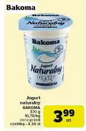 Carrefour Jogurt naturalny gęsty Bakoma oferta