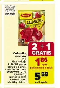 Carrefour Galaretka truskawkowa Winiary oferta