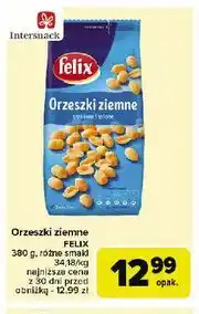 Carrefour Orzeszki ziemne smażone i solone Felix oferta