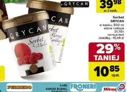 Carrefour Sorbet z mango Grycan oferta