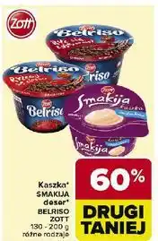 Carrefour Ryż na mleku truskawka Zott Belriso oferta