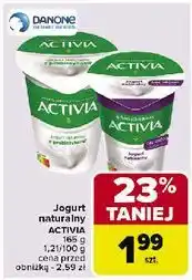 Carrefour Jogurt naturalny Danone Activia oferta