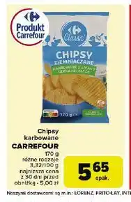 Carrefour Chipsy fromage Carrefour Classic oferta
