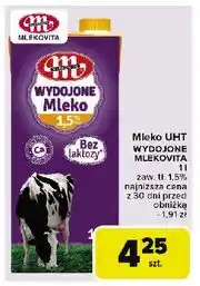 Carrefour Mleko bez laktozy 1.5% Mlekovita Wydojone oferta