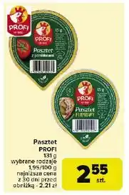 Carrefour Pasztet z drobiem i pomidorami Profi Wielkopolski oferta