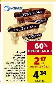 Carrefour Jogurt kremowy z kawałkami białej czekolady Danone Fantasia E. Wedel oferta