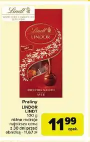 Carrefour Praliny milk Lindt Lindor oferta