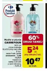 Carrefour Mydło w płynie sól z morza martwego Carrefour Soft oferta