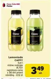 Carrefour Lemoniada cytryna i mięta Cappy oferta