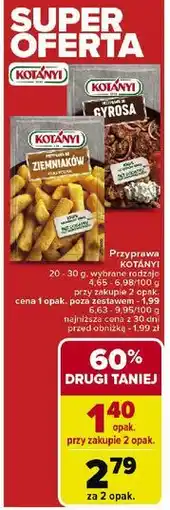 Carrefour Przyprawa do gyrosa Kotanyi oferta
