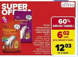 Carrefour Płatki poduszeczki z kremem karmelowym Smile Based oferta