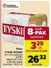Carrefour Piwo Tyskie Gronie oferta