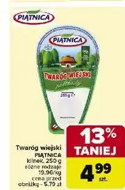 Carrefour Twaróg półtłusty Piątnica Wiejski oferta
