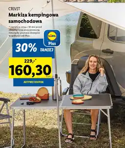 Lidl Markiza kempingowa samochodowa Crivit oferta