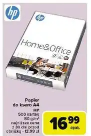 Carrefour Papier ksero a4 hp home & office 80 g Hp oferta