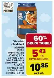 Carrefour Obiadek risotto z indykiem i warzywami Gerber Junior oferta