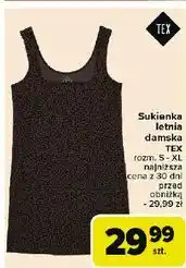 Carrefour Sukienka damska s-xl Tex oferta