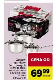 Carrefour Komplet garnków marcus Florentyna oferta