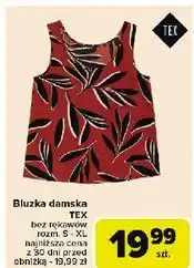 Carrefour Bluzka damska s-xl Tex oferta