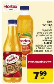 Carrefour Sok pomarańczowy Hortex oferta