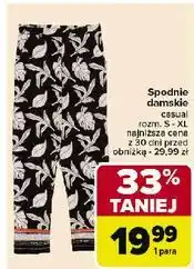Carrefour Spodnie damskie casual rozm. s-xl oferta