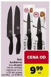 Carrefour Nóż szefa kuchni black Mg Home oferta