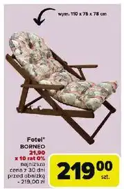 Carrefour Leżak borneo oferta