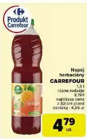 Carrefour Napój herbaciany mango Carrefour Sensation oferta