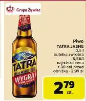 Carrefour Piwo Tatra Jasne Pełne oferta