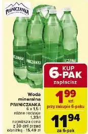 Carrefour Woda lekko gazowana Piwniczanka oferta