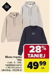 Carrefour Bluza męska s-3xl Tex oferta