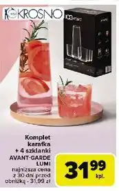 Carrefour Komplet do wody avant-garde lumi Krosno S.a oferta
