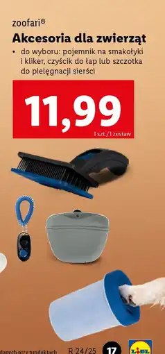 Lidl Akcesoria dla zwierząt Zoofari oferta