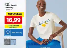 Lidl T-shirt damski esmara oferta