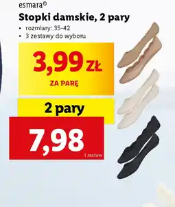 Lidl Stopki damskie Esmera oferta