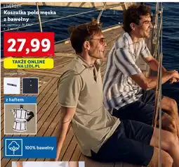 Lidl Koszulka polo męska Livergy oferta