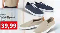 Lidl Tenisówki męskie Livergy oferta