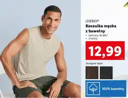 Lidl Koszulka męska Livergy oferta