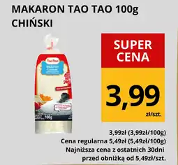 Supeco Makaron Tao Tao 100g chiński oferta